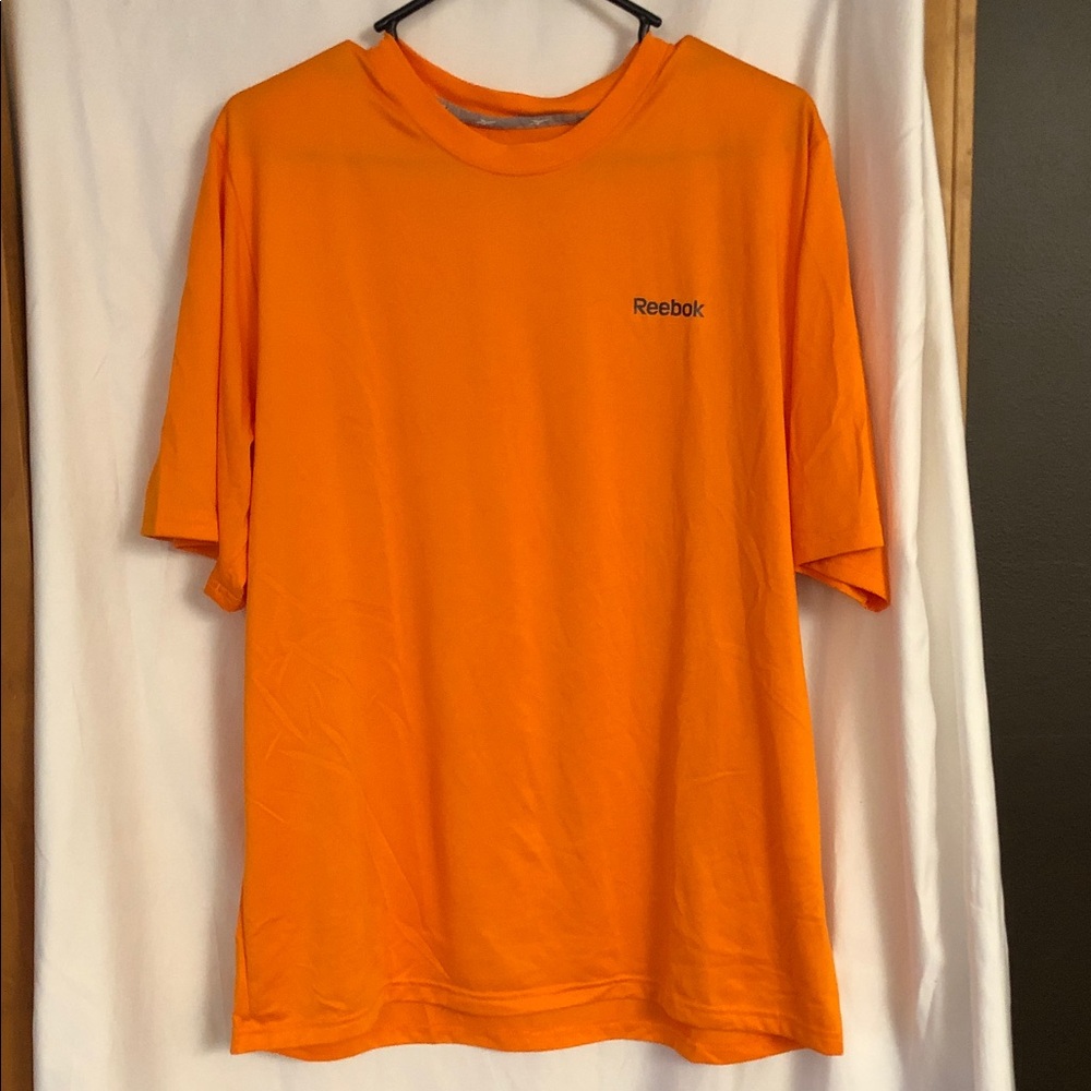 Reebok Men's Vibrant Orange Tee